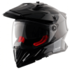 Axor X Cross Dual Visor Sc Black Red Helmet 2