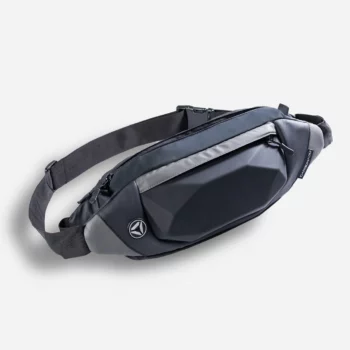 Carbonado Rock Black Waist Pouch