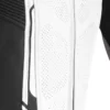 IXON Vortex 2 One Piece Black White Yellow Leather Suit 5