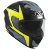 KYT NFR Mindset Matt Anth Yellow Helmet 4
