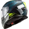 LS2 FF800 Storm Sprinter Matt Black Silver Cobalt Helmet 2 (1)