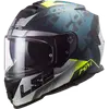 LS2 FF800 Storm Sprinter Matt Black Silver Cobalt Helmet