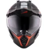 LS2 MX436 Pioneer Evo Router Gloss Black Orange Dual Sport Helmet 3