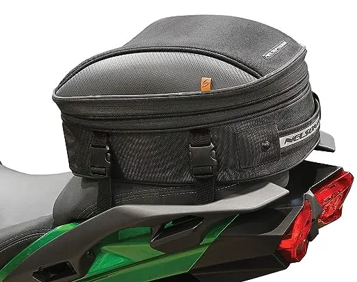Motorcycle Tail Bag for Choppers Cruisers Craftride SQ1 Buddy Seat Bag 52L  | eBay
