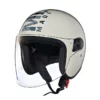 Royal Enfield Exclusive Coopter Gloss White Camo Printed Mlg Helmet 