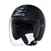 Royal Enfield Exclusive Coopter Matt Black Camo Printed Mlg Helmet 