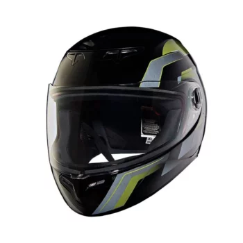 Royal Enfield Exclusive Gloss Black Printed Mlg Helmet 2