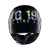 Royal Enfield Exclusive Gloss Black Printed Mlg Helmet 5