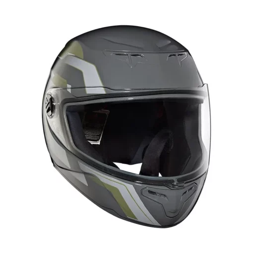 Royal Enfield Exclusive Gloss Grey Camo Printed Mlg Helmet 3