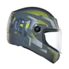Royal Enfield Exclusive Gloss Grey Camo Printed Mlg Helmet 4
