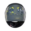 Royal Enfield Exclusive Gloss Grey Camo Printed Mlg Helmet 5