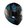 Royal Enfield Lightwing Gloss Black Blue Modular Multi Rays Helmet 4