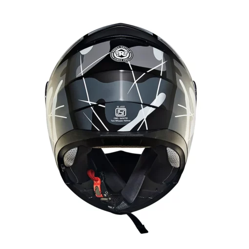 Royal Enfield Lightwing Matt Black Grey Modular Multi Camo Helmet 5