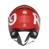 Royal Enfield Lightwing Matt Red White Helmet 5