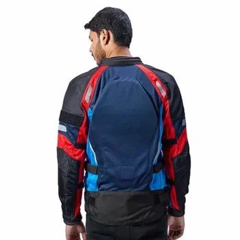 Royal Enfield Streetwind Eco Friendly Blue Riding Jacket  3