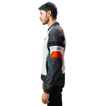 Royal Enfield Streetwind Eco Friendly Off White Riding Jacket  3