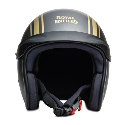Royal Enfield Sun Peak Athena Grey Helmet 4