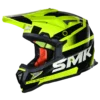 SMK Allterra X Throttle Gloss Yellow Black (GL422) Helmet
