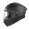 SMK Stellar Sports Solid Matt Black (MA200) Helmet