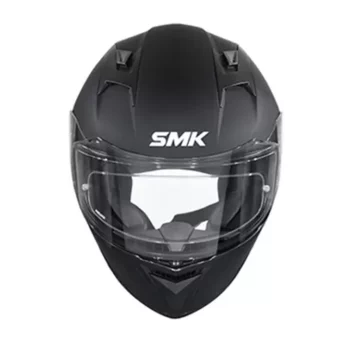 SMK Stellar Sports Solid Matt Black (MA200) Helmet 2