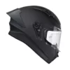 SMK Stellar Sports Solid Matt Black (MA200) Helmet 3