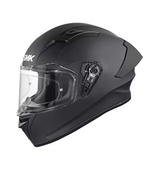 SMK Stellar Sports Solid Matt Black (MA200) Helmet