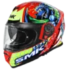 SMK Twister Dragon Gloss Red Blue Green (GL358) Helmet