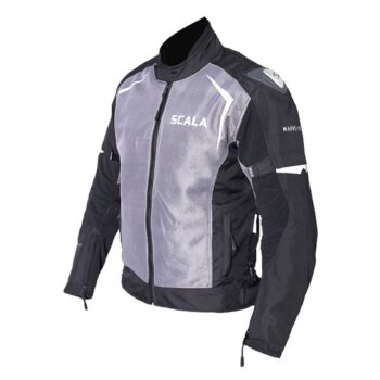 Scala Marvel V2 Black Grey Riding Jacket 2