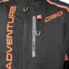 DSG Adv Grey Black Orange Riding Jacket 7