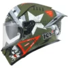 KYT R2R Pro Assault Matt Green Army Helmet