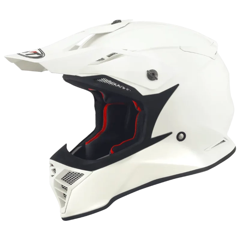 KYT Skyhawk Plain White Helmet