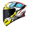 KYT TT Course 98 Bomb Yellow Helmet
