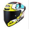 KYT TT Course 98 Bomb Yellow Helmet 5