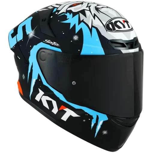 KYT TT Course Masia Replica Winter Test Matt Helmet 4