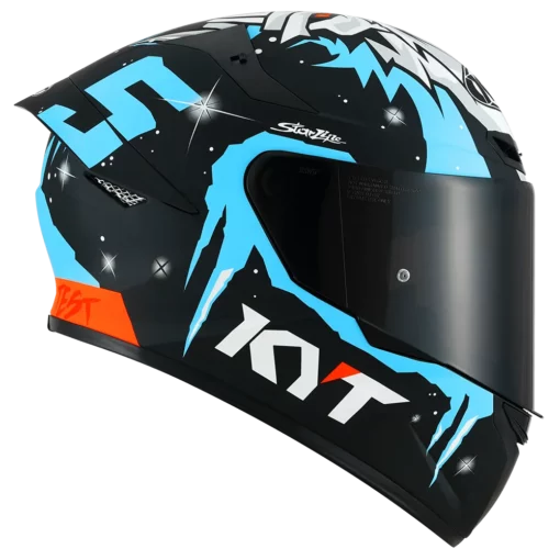 KYT TT Course Masia Replica Winter Test Matt Helmet 5