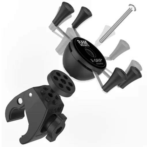 RAM MOUNTS X Grip Mount with Low Profile RAM Tough Claw for Smaller Phones 3
