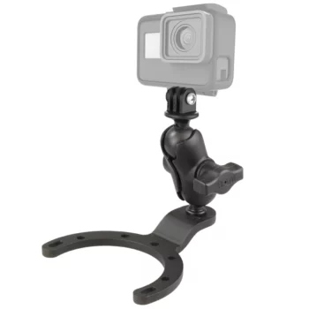 RAM Mounts Large Gas Tank Mount with Universal Action Camera Adapter