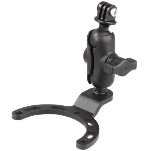 RAM Mounts Small Gas Tank Mount with Universal Action Camera Adapter 2