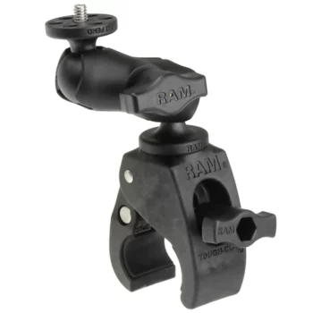 RAM Mounts Small Tough Claw Clamp Mount with 20 Action Camera Adapter Aluminum Small ARM