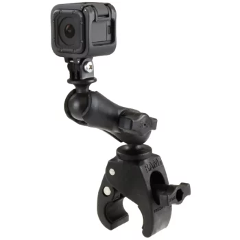 RAM Mounts Small Tough Claw Clamp Mount with Action Camera Adapter Aluminum Medium ARM 2
