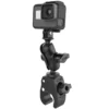 RAM Mounts Small Tough Claw Clamp Mount with Action Camera Adapter Aluminum Small ARM