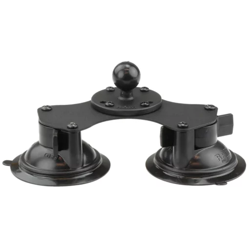 RAM Mounts Twist Lock Dual Suction Cup Base with Ball