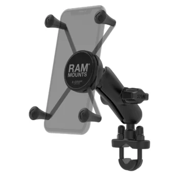 RAM Mounts X Grip Large Phone Mount with Handlebar U Bolt Base Medium