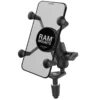 RAM Mpunts X Grip Phone Holder with Motorcycle Fork Stem Base Small