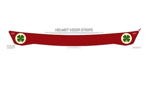 Raceorbit Quadrifolio Verde Helmet Visor Strips (1)