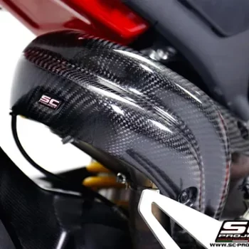 SC Proejct D26A CP Carbon fiber Protection for Original Headers For Ducati Panigale V4 V4S (2019 2020) 2
