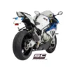SC Project B20A 34C Conic Muffler with Carbon fiber end cap For BMW S 1000RR (2015 2016)
