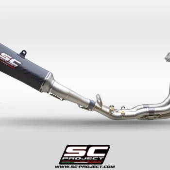 SC Project B33A TC93C Full Exhaust System 4 1 Titanium with Carbon SC1 R Muffler ( 350 mm ) for BMW S 1000 RR(2019 20)BS4 2
