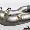 SC Project B33A TC93C Full Exhaust System 4 1 Titanium with Carbon SC1 R Muffler ( 350 mm ) for BMW S 1000 RR(2019 20)BS4 3