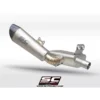 SC Project B36A 34T Conic Muffler Titanium with Carbon Fiber End Cap For BMW F 900 R (2020 2021)